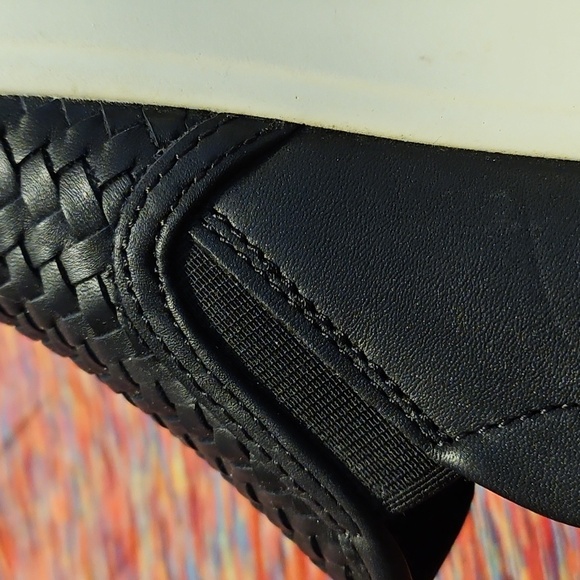 Ecco Black Slip-on Shoes Loafers - Picture 8 of 13